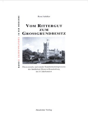 cover image of Vom Rittergut zum Großgrundbesitz